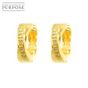 【新品仕上げ】 ダイヤ K18 YG イヤリング イエローゴールド 750 Diamond Earrings【中古】
