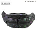 【新品同様】 ルイ ヴィトン LOUIS VUITTON モノグラム スポットライト コメット バムバッグ ボディ バッグ レザー ブラックボレアリス M224...