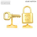 【新品同様】 ルイ ヴィトン LOUIS VUITTON ブトン ドゥ マンシェット パドロック キー カフス SV シルバー 925 LV Cufflinks【中古】