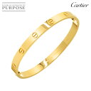 【新品同様】 カルティエ Cartier ラブ ブレス #18 K18 YG イエローゴールド 750 ブレスレット バングル Love Bracelet【中古...
