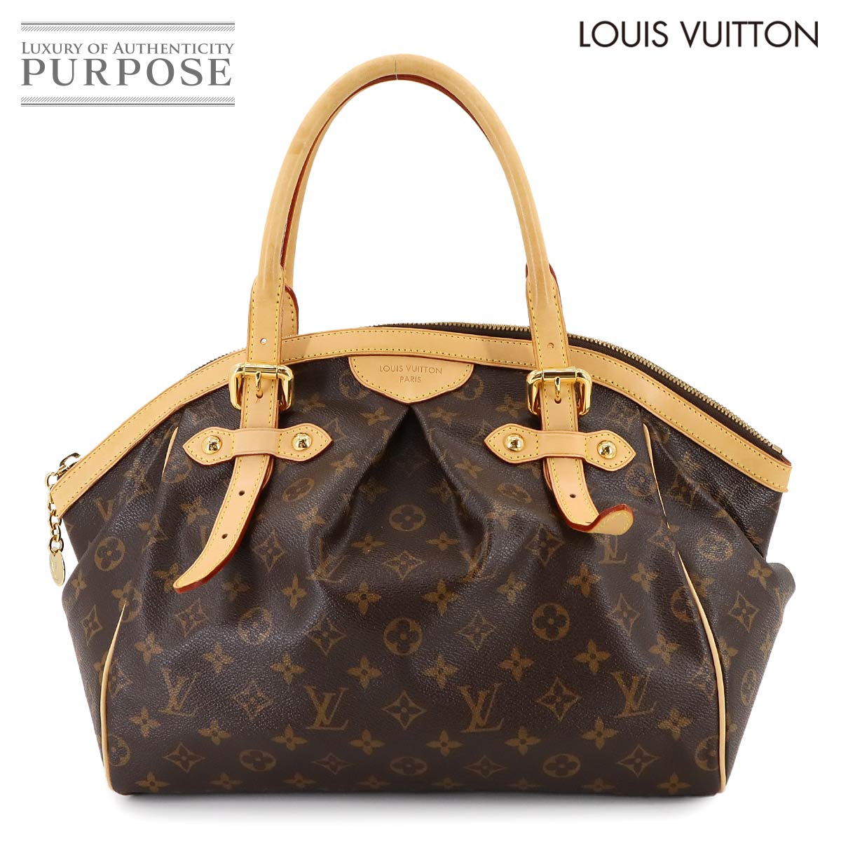 륤 ȥ LOUIS VUITTON Υ ƥܥ GM ȡ Хå ֥饦 M40144   Monogr...