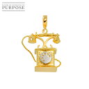 【新品仕上げ】 ペンダント トップ K18 YG WG イエロー ホワイトゴールド 750 Pendant Top【中古】