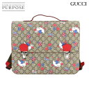 【未使用 展示品】 グッチ GUCCI GGスプリーム チルドレンズ バックパック レザー マルチカラー 410791 アヒル GG Supreme Childrens Bag 【中古】