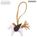 【未使用 展示品】 エルメス HERMES ロデオ ペガサス PM バッグ チャーム アニューミロ モーヴペール セサミ エベンヌ U刻印 Rodeo Pegasus 【中古】