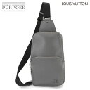【新品同様】 ルイ ヴィトン LOUIS VUITTON タイガ アヴェニュー スリング バッグ ボディ バッグ グリ M30801 RFID Avenue S...