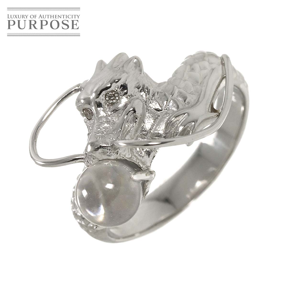 【中古】リング12号クォーツダイヤ...