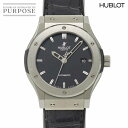 ウブロ HUBLOT クラシックフュージョン 542 NX 1170 LR メンズ 腕時計 デイト ブラック オートマ 自動巻き Classic fusion 【中古】