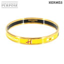 【新品同様】 エルメス HERMES エマイユ PM バングル ブレスレット イエロー ゴールド Email PM 【中古】