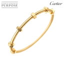 【新品同様】 カルティエ Cartier エクル ドゥ ブレスレット #17 K18 YG イエローゴールド 750 ECROU Bracelet【証明書付き】...