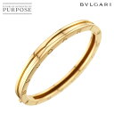 【新品同様】 ブルガリ BVLGARI ビーゼロワン バングル 19cm 56.2g K18 YG イエローゴールド 750 ブレスレット B-ZERO1 Br...