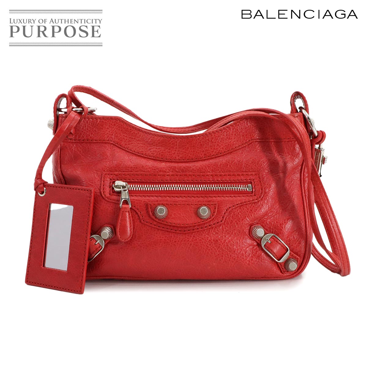 BALENCIAGA バレンシアガ ショルダーバッグ 赤 - 2008824O0205 楽天市場】赤(ブランドバレンシアガ)(ショルダーバッグ