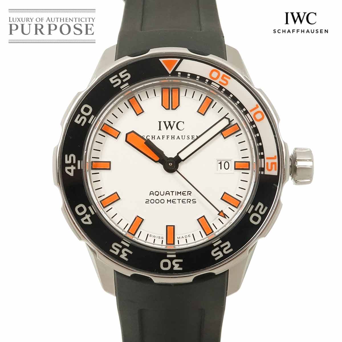 【新品仕上げ 済み】 IWC アクアタイマー 2000 世界限定300本 IW356807 メンズ  ...