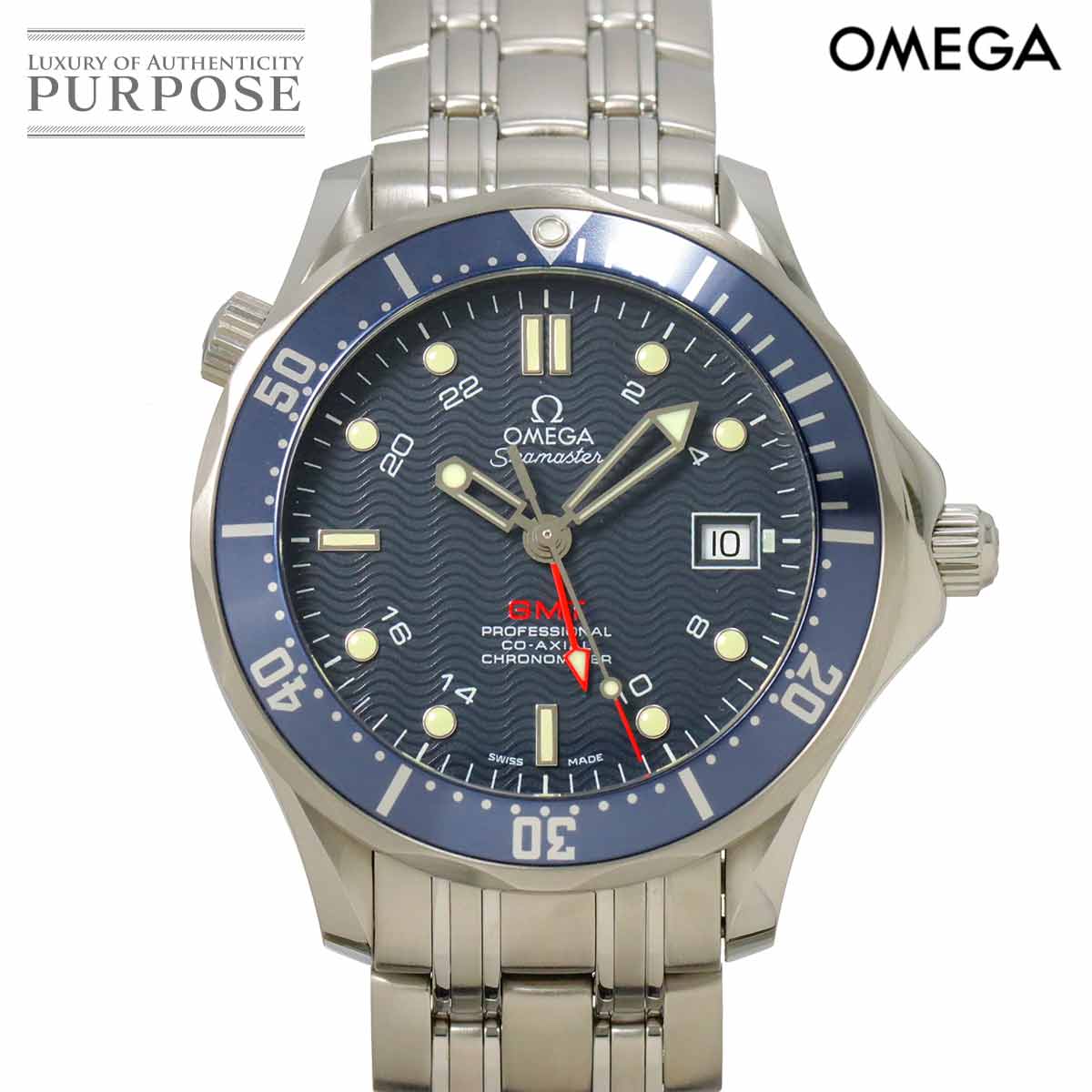 オメガ OMEGA シーマスター プロフェッショナル 300 GMT 2535 80 メンズ 腕時計 ...