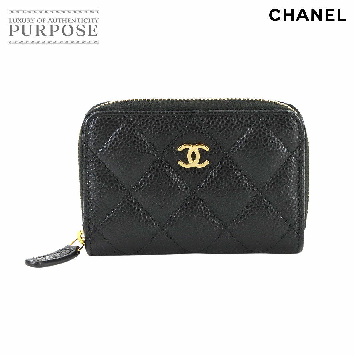 CHANELマトラッセ キャビアスキン小銭入れ 近年モデル 楽天市場】シャネル マトラッセ キャビアスキン（レディース