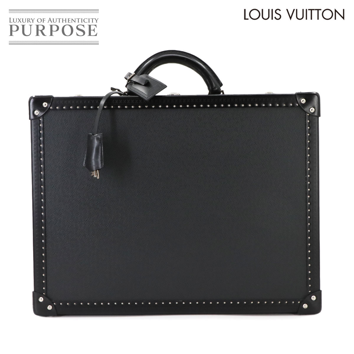 【美品】 ルイ ヴィトン LOUIS VUITTON タイガ コトヴィル 45 パーソナル SPO トランク ケース ビジネ..
