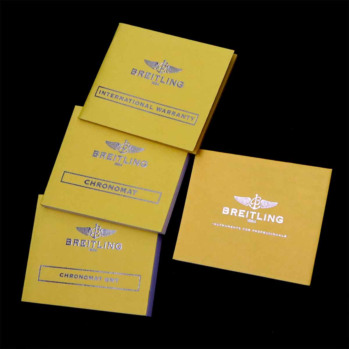 ブライトリング BREITLING クロノマット GMT AB0410 メンズ 腕時計 デイト ブラック オートマ 自動巻き ウォッチ Chronomat 【中古】