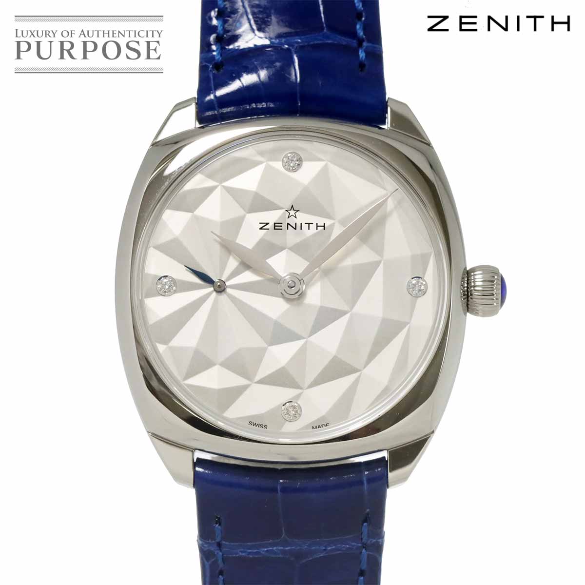 ゼニス ZENITH スター 03 1971 681 4P ダイヤ レ...(2)