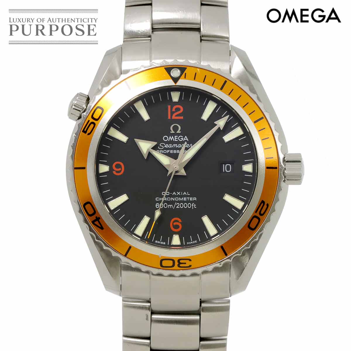 オメガ OMEGA シーマスター プラネットオーシャン コーアクシャル クロノメーター 600m 2 ...