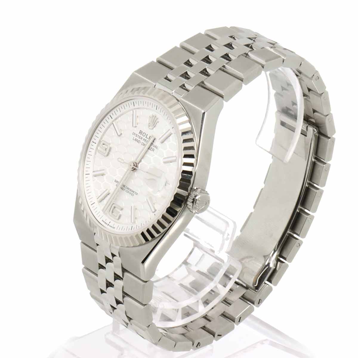 同様 ロレックス ROLEX ランドドゥエラー 40 コンビ 127334 ランダム メンズ 腕時計 ハニカムモチーフ K18W purpose-inc-10554994 VINTAGE LOVER PURPOSE サンプル画像3