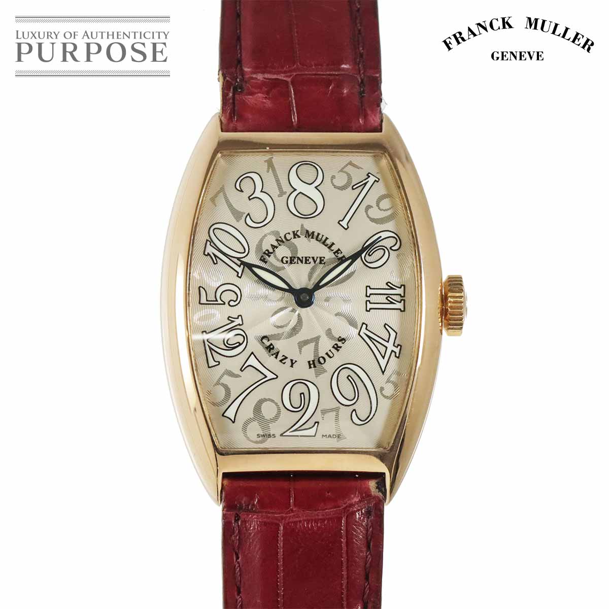 【OH 新品仕上げ 済み】 フランク ミュラー FRANCK MULLER クレイジーアワーズ 58 ...