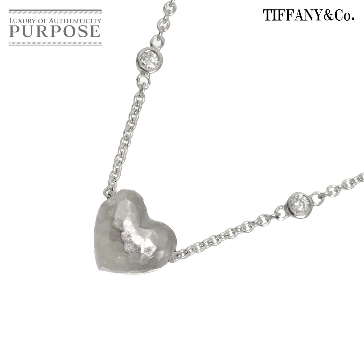 楽天市場】tiffany ネックレス ハート k18の通販