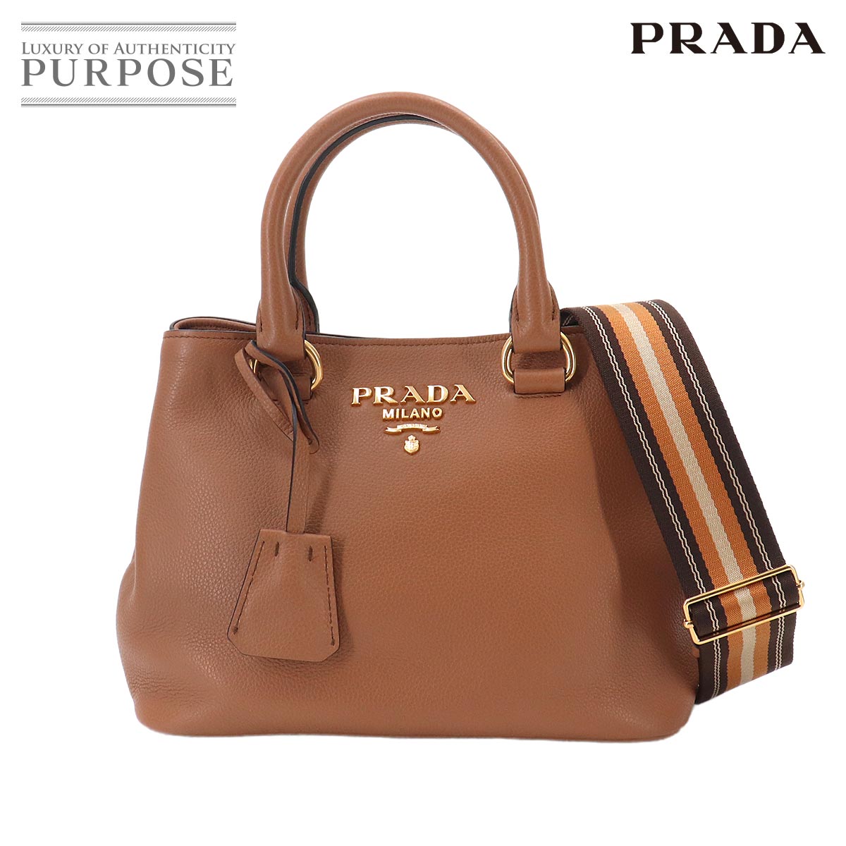 楽天市場】PRADA プラダ ショルダー（カラーブラウン）（バッグ・小物