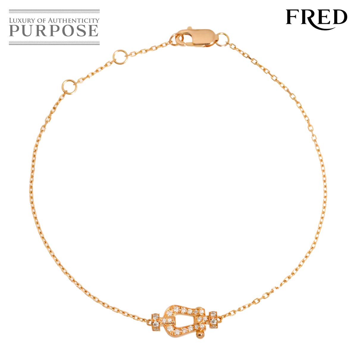FRED フレッド ブレスレット 替えベルト ステンレス／ゴールド MM2連