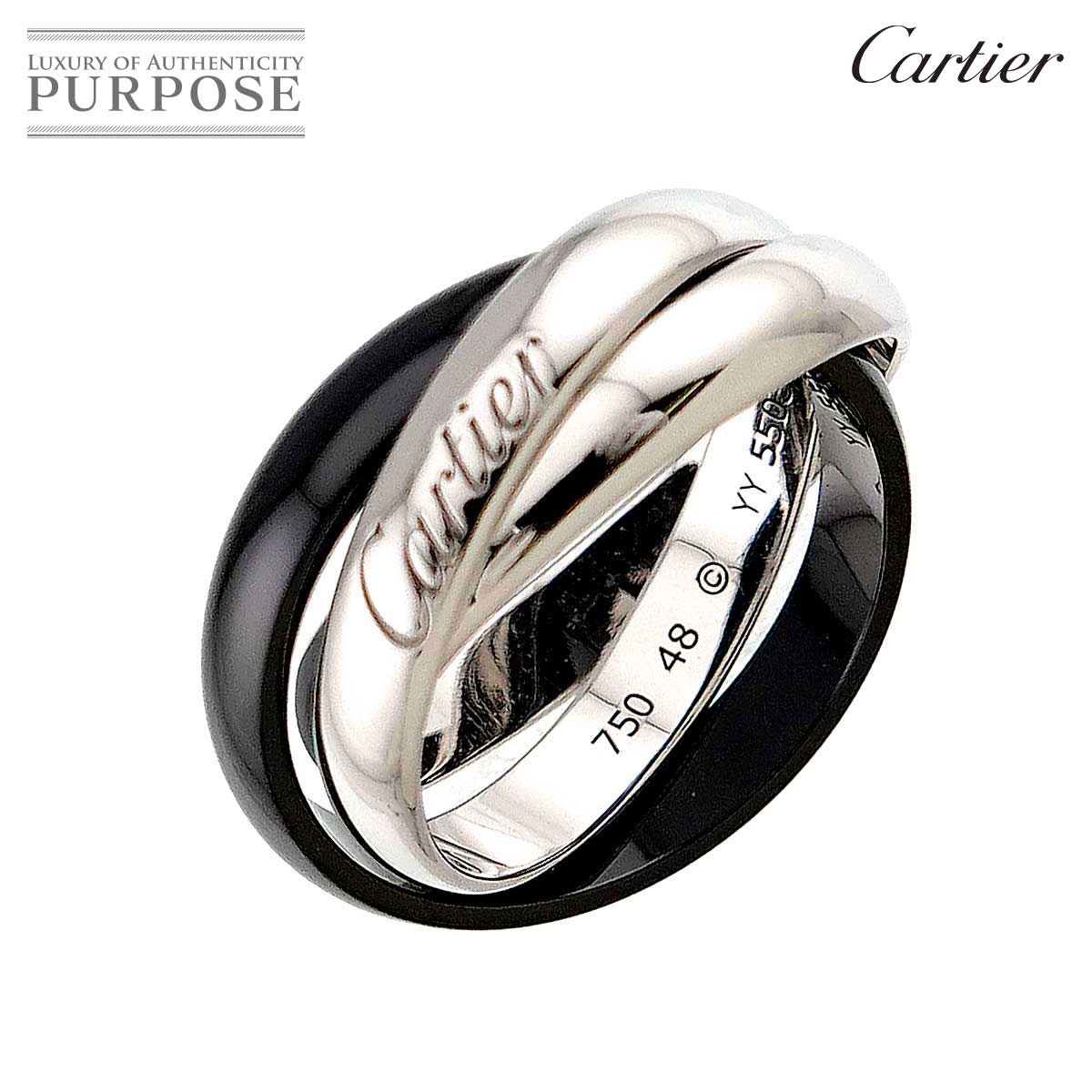 楽天市場】cartier トリニティリング #50の通販