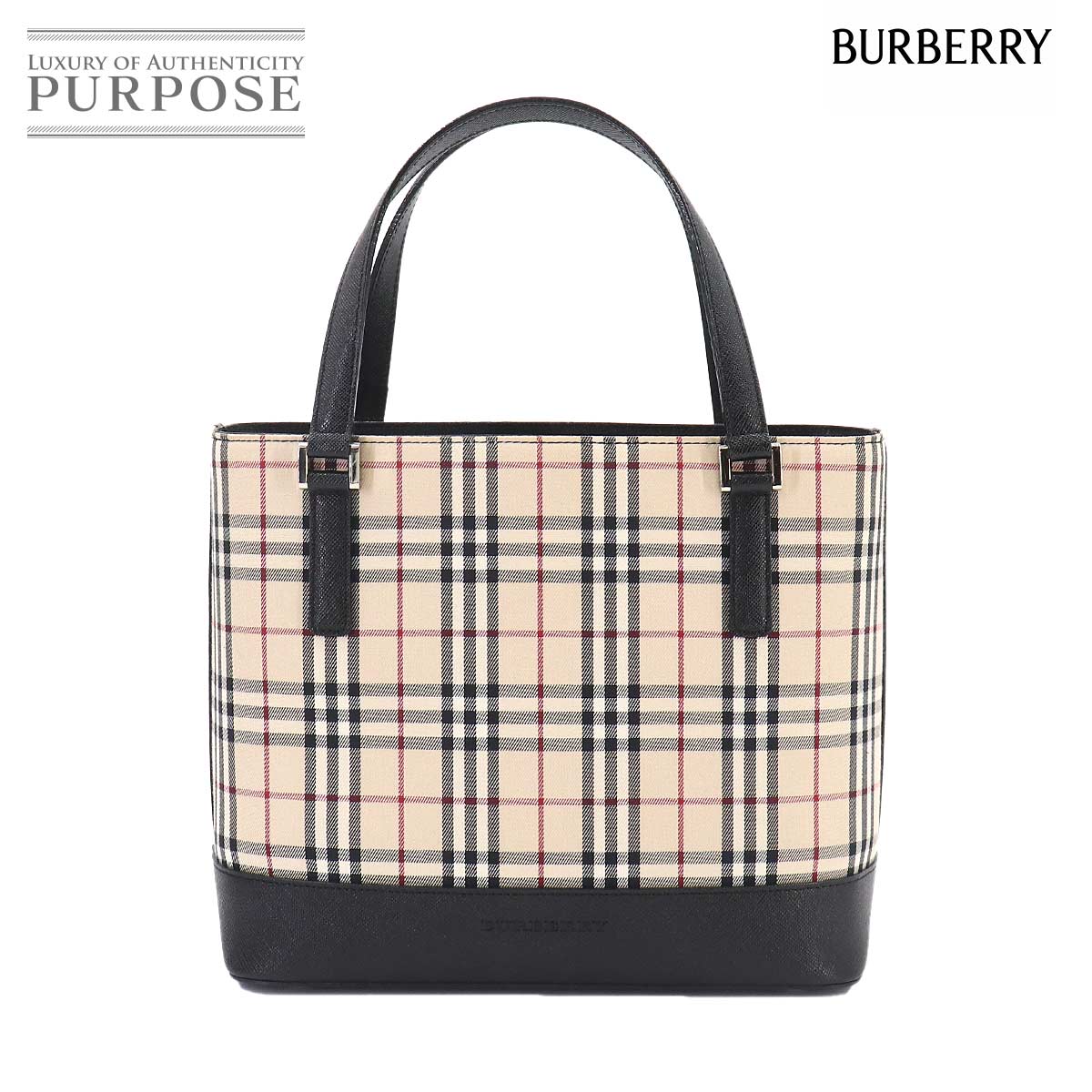 楽天市場】burberry バーバリー ノバチェック バッグ 中古の通販
