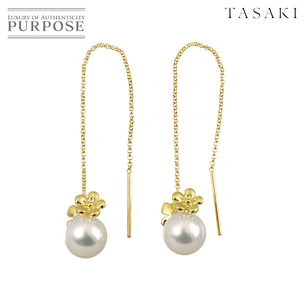 楽天市場】tasaki ピアス（金の純度K18）の通販
