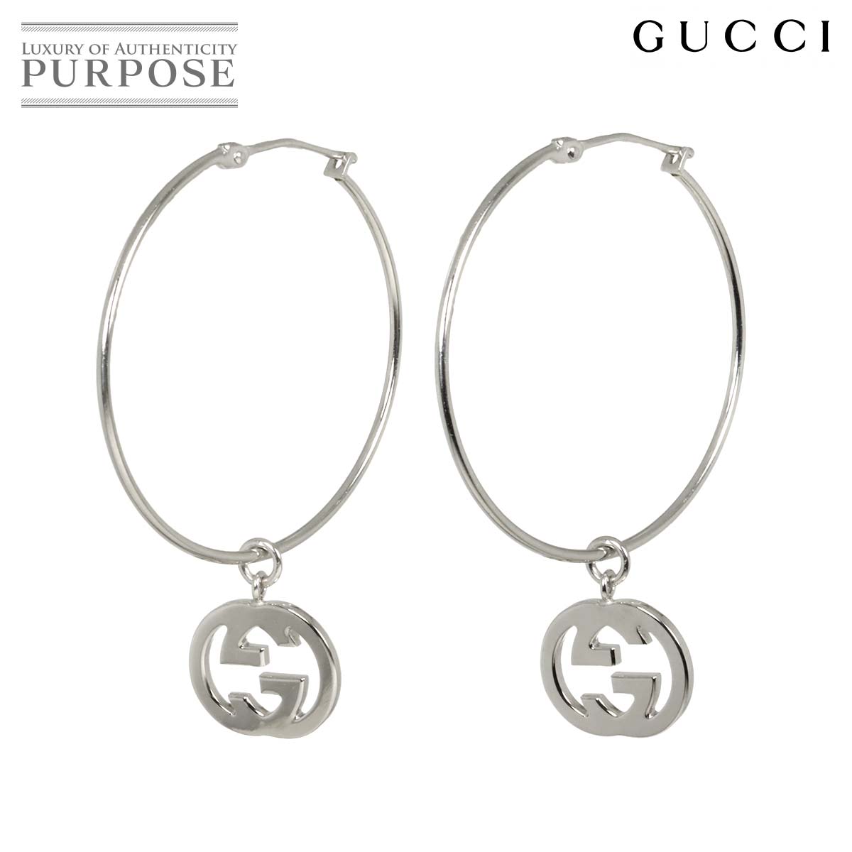 楽天市場】gucci ピアス フープ（ジュエリー・アクセサリー）の通販