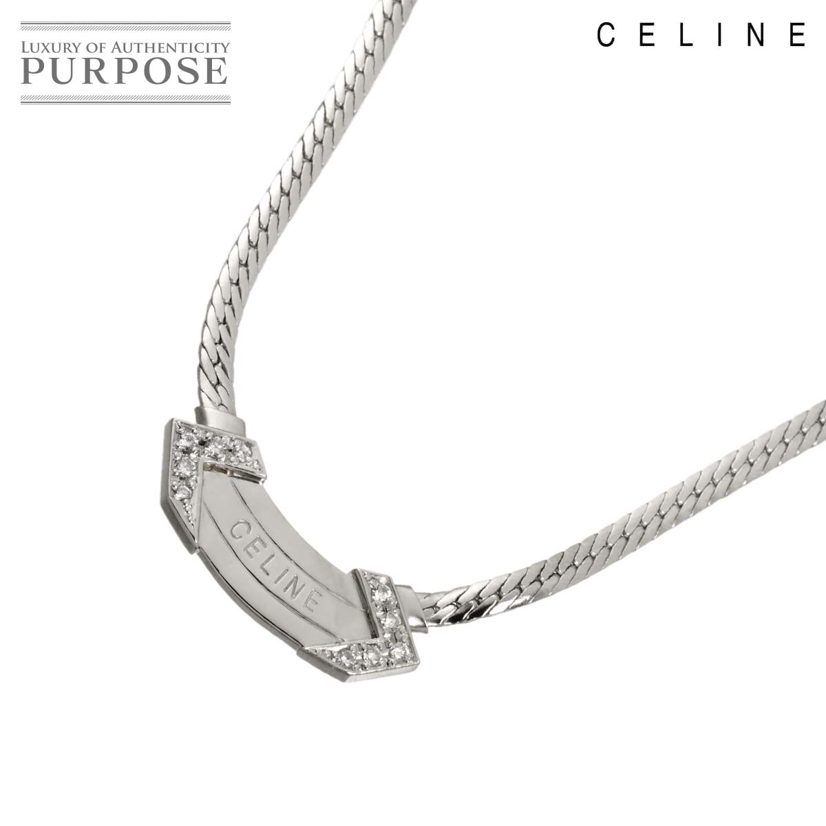 極美品 CELINE ラウンド ネックレス セリーヌ 14 極美品 CELINE ラウンド ネックレス セリーヌ 14 極美品 CELINE