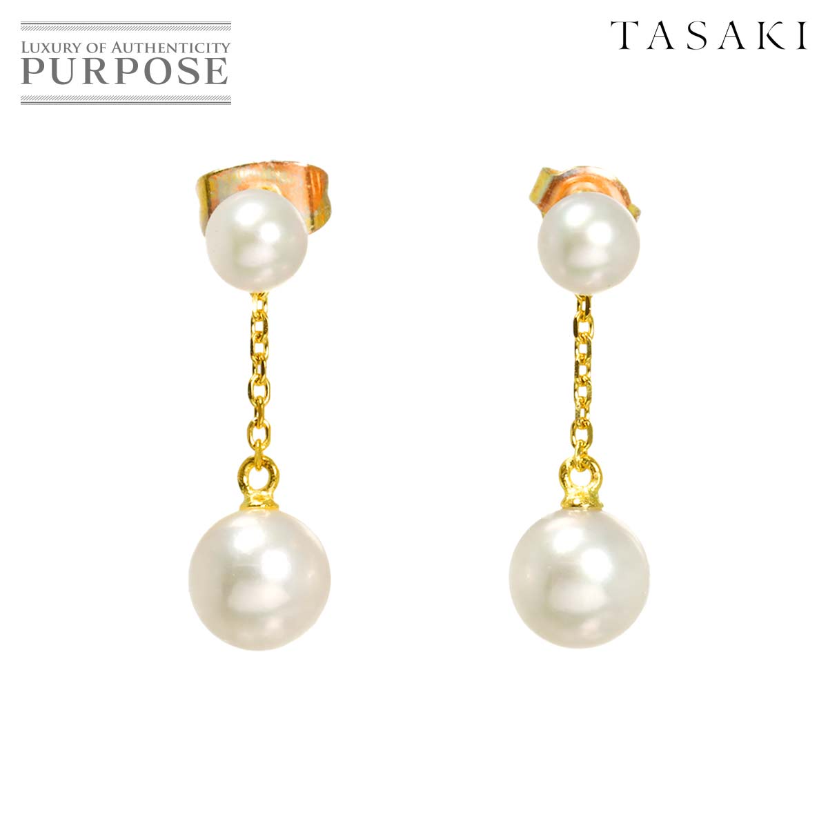 楽天市場】tasaki ピアス（金の純度K18）の通販