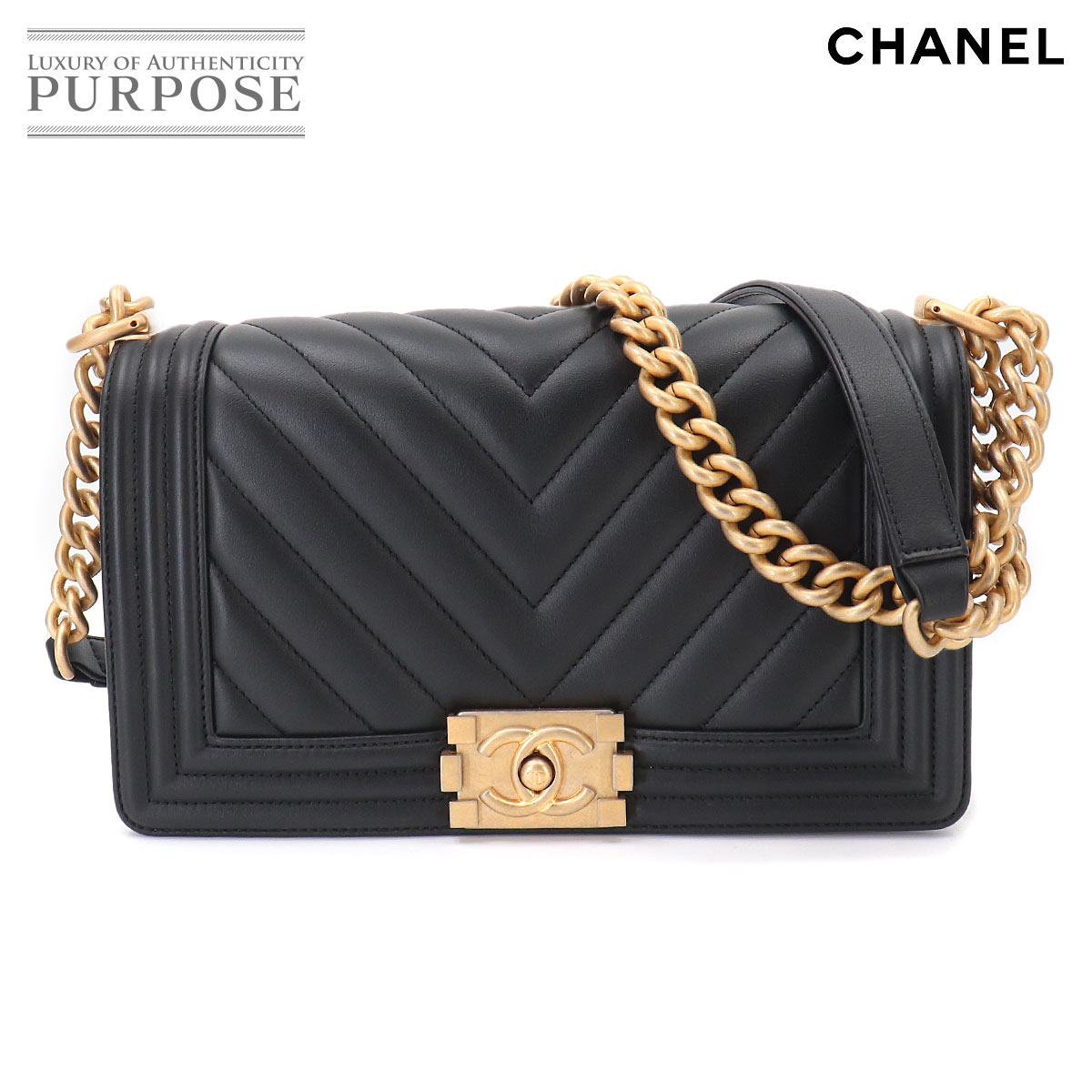 CHANEL ボーイシャネル マルチポーチ boy 値下げしました☆ CHANEL