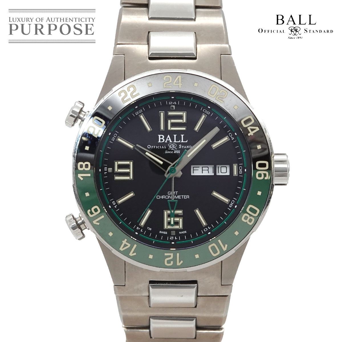 ボール ウォッチ BALL ロードマスター マリン GMT DG3030B 世界限定