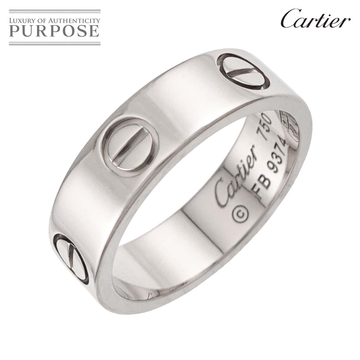 Cartier ラブリング　WG 11号 楽天市場】カルティエ cartier ラブリング wg #53の通販