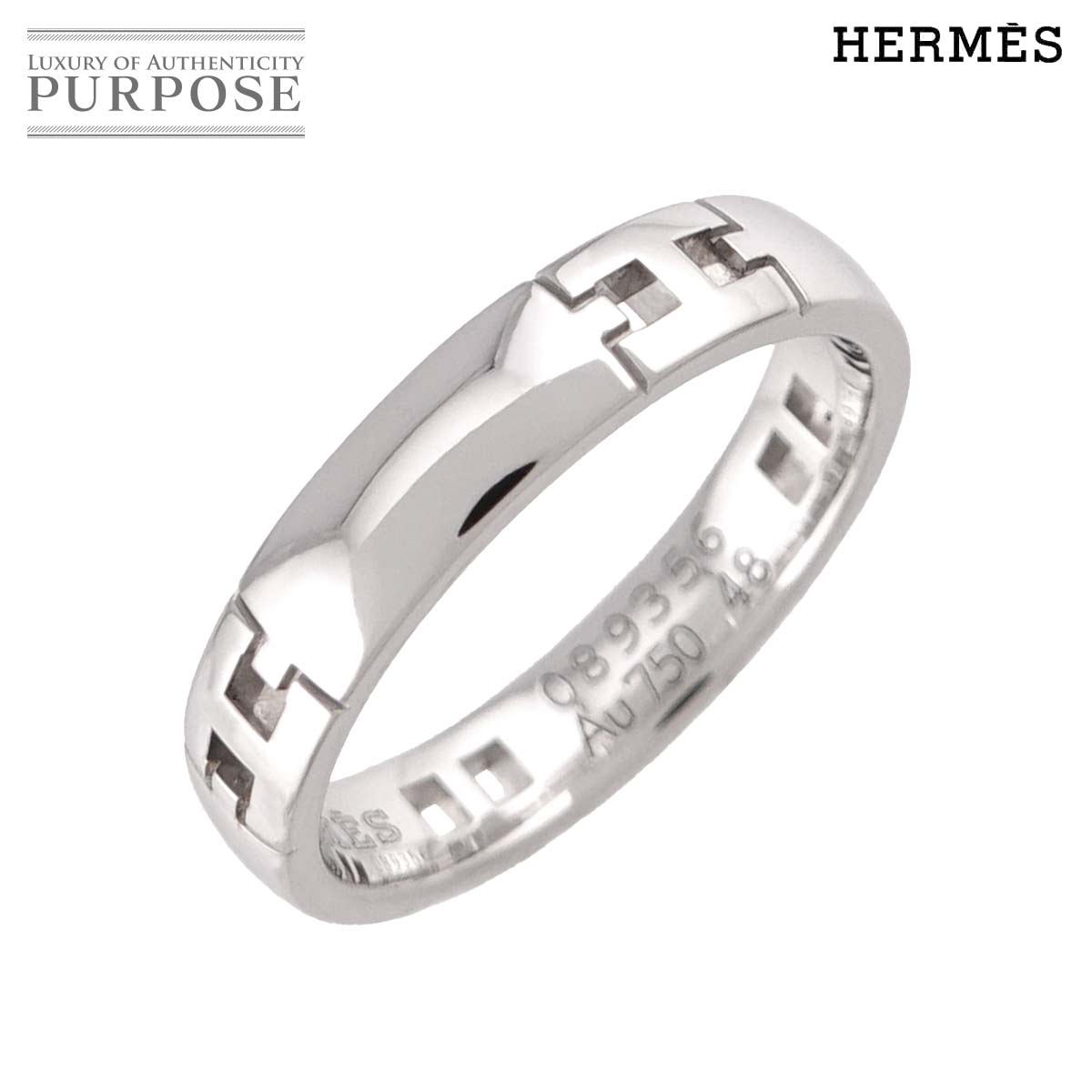楽天市場】hermes リング ＃48の通販