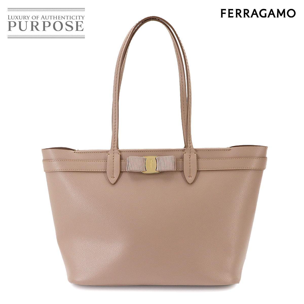 Ferragamo ハンドバッグ ヴァラリボン レザー ヌバック ピンクベージュ 楽天市場】フェラガモ ピンク ヴァラの通販