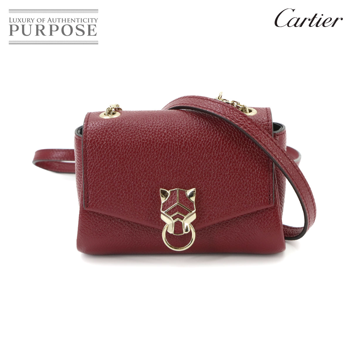 楽天市場】Cartier カルティエ（カラーレッド）（バッグ・小物