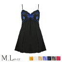 スリップ単品 蒼玉 【typeD】【メール便可4】( ブラック ブルー 下着 ランジェリー レディース インナー 女性 女性用 インナー セクシー 黒 紺 青 かわいい ナイティ レース 楽天 )