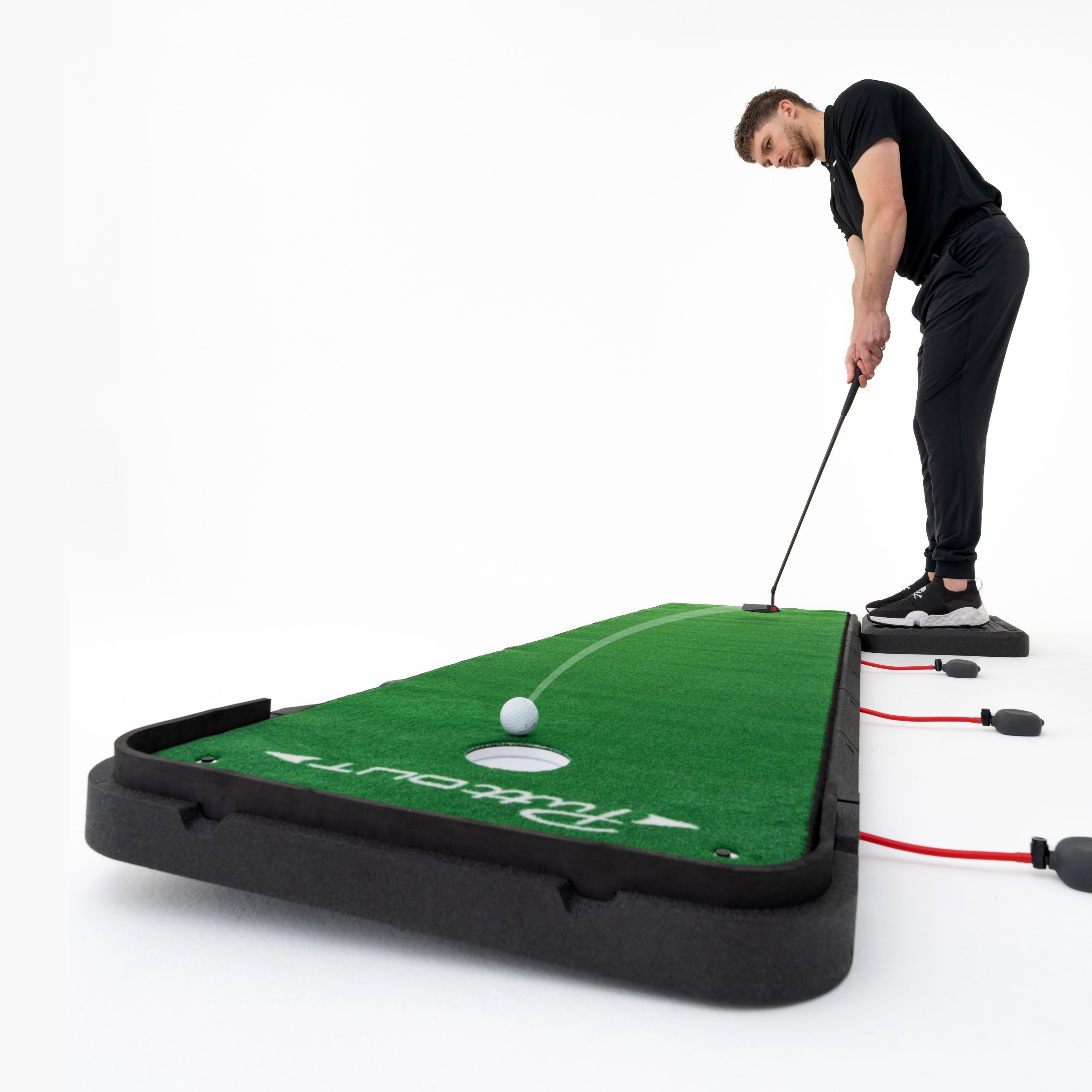 【公式】エアブレイク PuttOUT パットアウト Air Break パターマット パター練習マット 2m 3m パター練習 パター練習器具 ゴルフ マット ゴルフ練習マット 傾斜 パッティング練習 ゴルフ練習 練習器具 室外 室内 パター