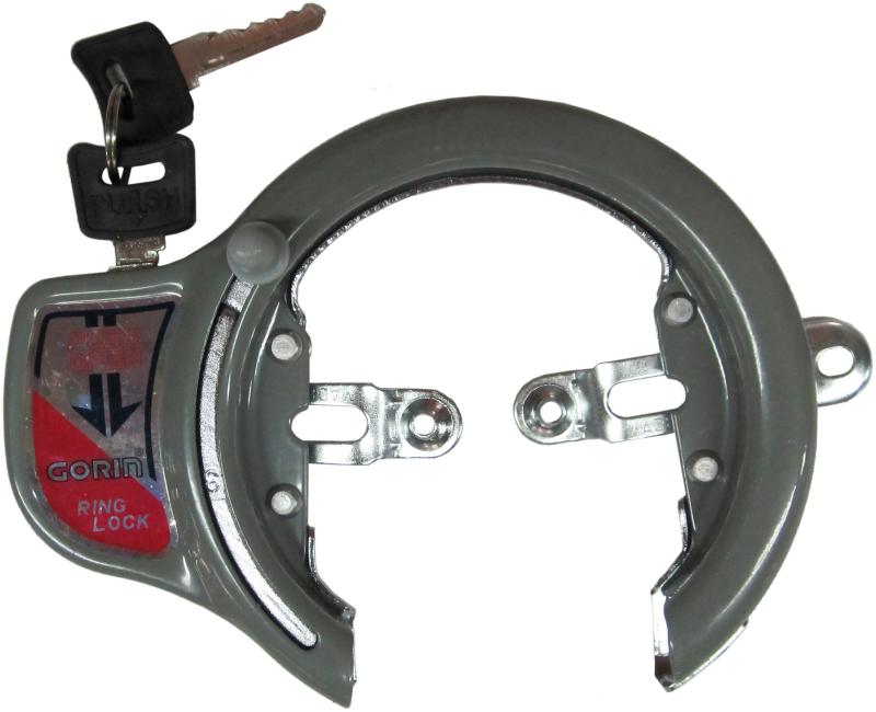 サギサカ(SAGISAKA) 自転車用 ロック プッシュ式リングロック 43437(4)