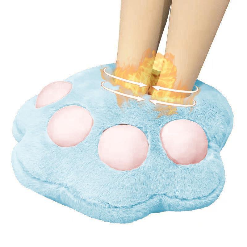 EENASY 足温器 かわいい 猫の爪 フッ�