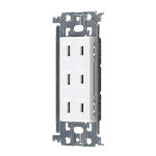 パナソニック(Panasonic) アドバンス 埋込トリプルコンセント WTL13033W