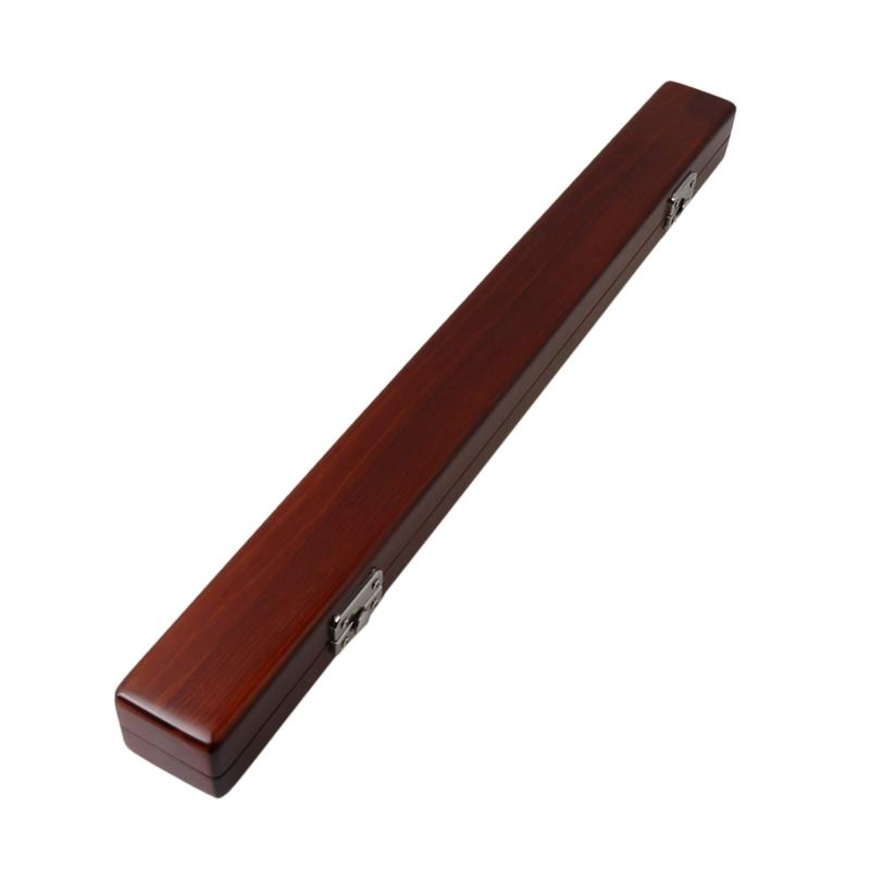 Yibuy 460x44x37mm 木製 バトンケース オーケストラ指揮者 保管用 レッドウッドカラー バトンなし しっかりとした作りとシンプルなデザ..