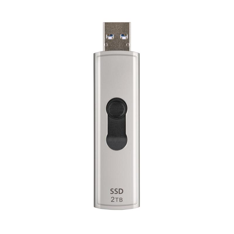 トランセンド ポータブルSSD 2TB USB 10Gbps 最大1050 MB/s Type-A メタルケース TS2TESD320A