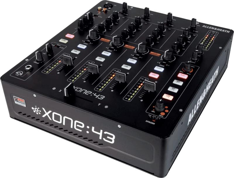 Allen &amp; Heath XONE : 43 プロフェッショナル 4ch DJミキサー