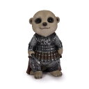 ウービア ナイト 6×6×11cm 人形 フィギュア 置き物 アニマル 動物 ガーデン 装飾 ミーアキャット H16186-A