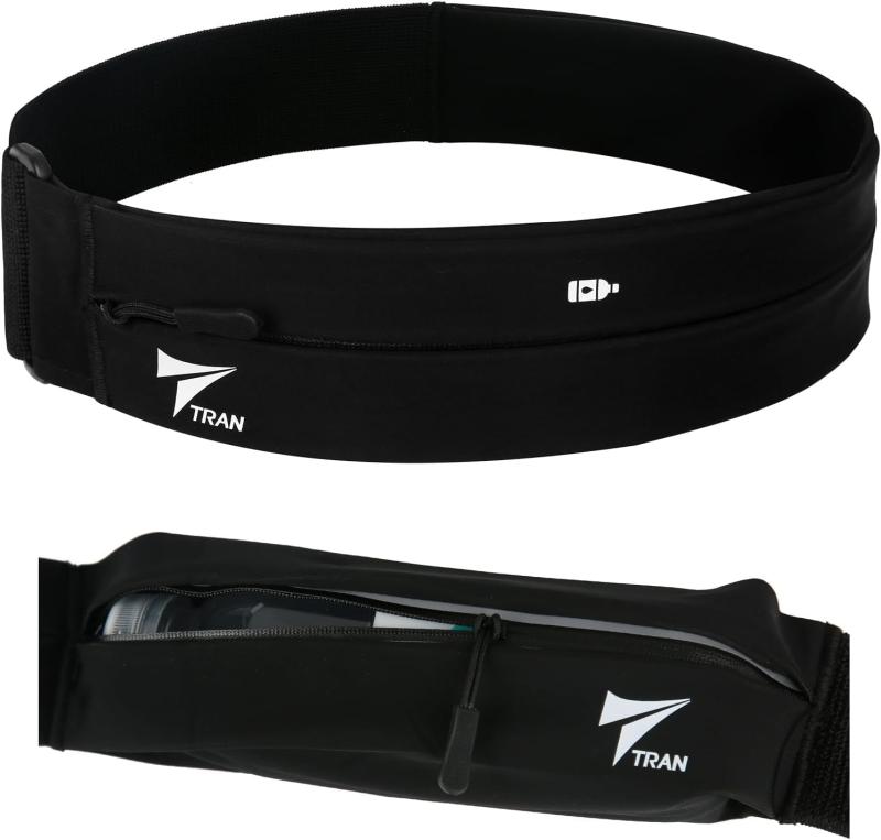 【日本代表選手が愛用】TRAN ランニングポーチ ウエストポーチ スマホポーチ （C1:ペットボトルポーチファスナーあり）（C2:ペットボトルポーチファスナーなし）