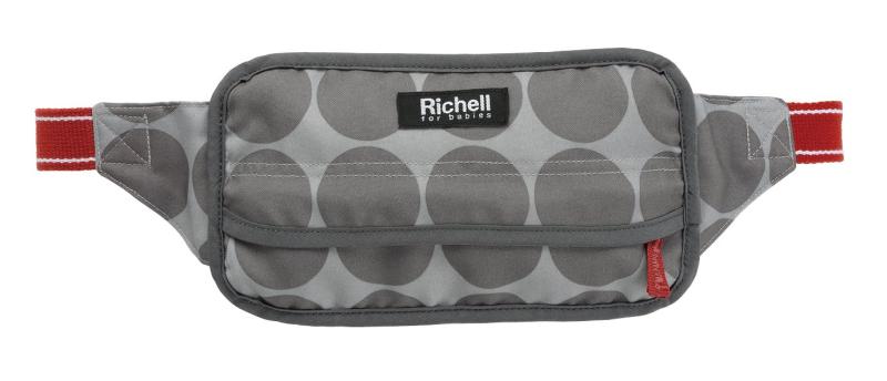 リッチェル Richell ポーチュ チェアベルト グレー